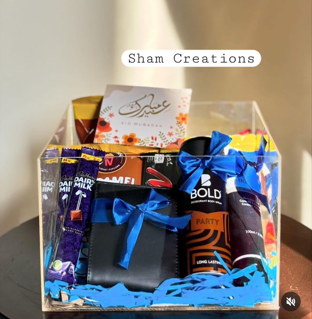 ✨ Eid Acrylic Gift Box ✨ - ~Sham Creations